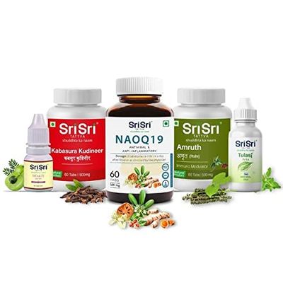 Sri Sri TATTVA NAOQ19 Kit - Immunity Build Up & Protection