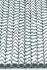 CHOCO DECOR Disposable Paper Striped Straws - Gray Chevron Colour (6 mm)- Pack of 100 Pcs view 2