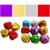 Royals 200pc Plain Chocolate Wrapper (Foil Plain Mix) Wrapping Paper Making Tools Chocolate Cover Packing view 2