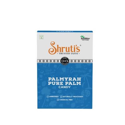 SHRUTI'S Palmyra Pure Palm Candy/Palm Sugar Crystals 100Grams Pack Pack of 1