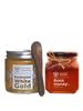 The Indian Beekeepers Combo Pack of 2 - Kashmiri White Honey, Pure White Gold, 365 gm (Wooden Spoon Free) + Rosa Honey, Rose Imbued Raw Honey, Natural Blood Purifier, No Sugar Added, 275 gm view 1
