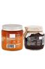 The Indian Beekeepers Combo Pack of 2 - Kashmiri White honey Pure White Gold, 365 gm (Wooden Spoon Free) + Raw Cacao Honey, Healthy Chocolate Spread, No Added Sugar, No Preservatives, 320 gm view 2