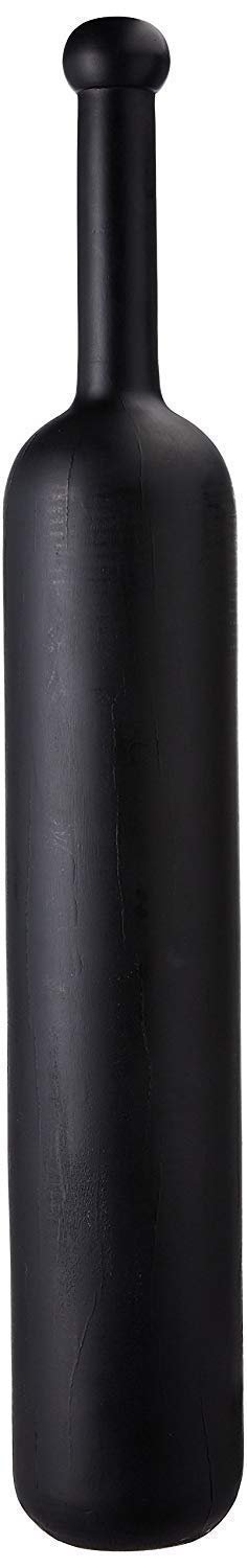 Bulmaniya Wooden Indian Clubs/Mugdar/Meel/Clubbell/Karla Kattai Weight (Black) (7)