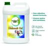 Vedaayu Dishwash Liquid Gel With Citrus Fragrance 5 Ltr, Natural & Organic Dish Wash Leaves No Residue, Grease Cleaner For All Utensils, Dishwashing Liquid 5 Liter Pack Of 2 view 3