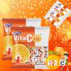 Derby Combo of VitaCin Poly Pouch / 100pieces each packet / Orange Flavoured Candies Enriched with Vitamin C / Vitamin C Candies / Healthy Combo Pack of 2 / Suitable for Men, Women and Children / Parties Pack / Birthday Paryt Pack / Anniversary / Cel view 1