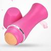 COMBR Face Oil Absorbing Volcanic Stone Roller Skincare Oil Removing for Home Red view 3