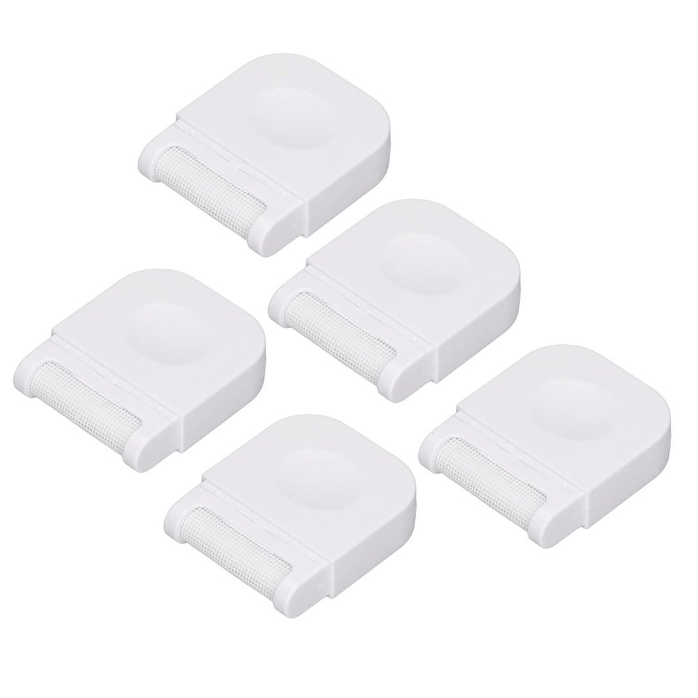 Clothes Hair Ball Remover, Sweater Hair Remover Travel Portable Small Size 5Pcs Easy to Use Practical for Woolen Coats(White)