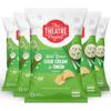The Theatre Project Kettle Cooked Potato Chips - Sour Cream & Onion Flavour, Crispy & Delicious Snack Combo Pack of 5 Pouches (410g) view 1