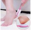 STETIX 4 In 1 Foot Pedicure Brush, Pumice Stone, Scrubber & File | Remove Dry, Crack Hard Skin, Calluses and Warts | Restore Skin Smoothness | Pedicure Brush Foot Scrubber Callus Remover | for Feet, Toes, Nails Cleaning Bathing Manicure Paddle Brush| view 2