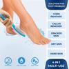 STETIX 4 In 1 Foot Pedicure Brush, Pumice Stone, Scrubber & File | Remove Dry, Crack Hard Skin, Calluses and Warts | Restore Skin Smoothness | Pedicure Brush Foot Scrubber Callus Remover | for Feet, Toes, Nails Cleaning Bathing Manicure Paddle Brush| view 4
