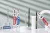DUJINDENT Orthodontic Toothbrush 4 Packs V Trim Cutting Dupont USA Bristles for Braces Brackets Wires Cleaning (Ortho Compact 20 Extra Soft, 4 Pack) view 4