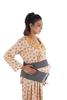 Atihsi Women Maternity Belt Pregnancy Support - Waist Back Abdomen Band Belly Brace (M) Black view 2