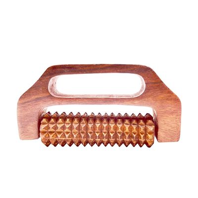 ACS Handheld 5.5" Acupressure Roller Unisex Massager for Full Body Massage Pain Relief Calf Back Neck Shoulder Muscle Relaxation Accupressure Therapy Good for Pain Points