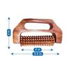 ACS Handheld 5.5" Acupressure Roller Unisex Massager for Full Body Massage Pain Relief Calf Back Neck Shoulder Muscle Relaxation Accupressure Therapy Good for Pain Points view 4