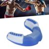 Mouth Guard, Fix Teeth Non Toxic Mouth Guard Protect Cheeks Protect Tongue Outer Shock Absorbing Frame EVA Athletic Mouth Guards for Boxing for Football(Blue and white) view 2