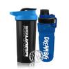 Amazing Quality of Combo Gym Shaker and Sipper Bottle|Protein Shaker Bottle|Shaker Bottle 700 ml (Blue) view 1