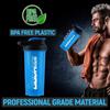 Amazing Quality of Combo Gym Shaker and Sipper Bottle|Protein Shaker Bottle|Shaker Bottle 700 ml (Blue) view 4