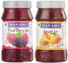 Manama Mixed Berry Jam and Apricot Fruit Jam, 500GMS Each, Pack of 2 view 1