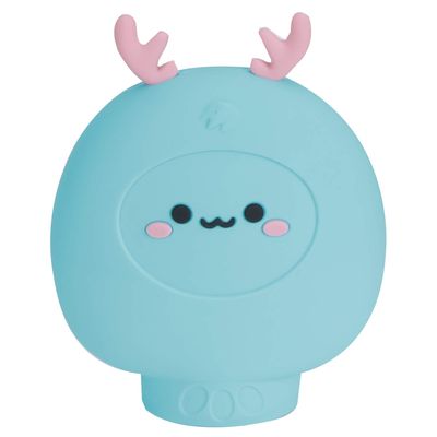 Hot Water Bottle, Silicone Mini Hot Water Bag Hand Warmer Water Injection Bottle Small Hot Water Bag Cartoon Microwave Heating Hotwaterbottle for Hiking Camping Outdoor(One-Blue)
