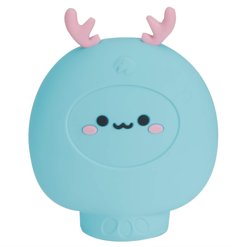 Hot Water Bottle, Silicone Mini Hot Water Bag Hand Warmer Water Injection Bottle Small Hot Water Bag Cartoon Microwave Heating Hotwaterbottle for Hiking Camping Outdoor(One-Blue)