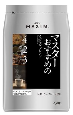 AGF Maxim Regular Coffee Master's Recommended Special Blend 230g [Coffee Powder] | Made in Japan | Japanese Coffee