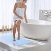 Cazuela Bath Mat Nonslip Soft Rubber Anti Slip Anti Bacterial Drain Holes Foot Massage Scrubber Machine Washable for Bathtub and Shower Size: 50 x 80 view 2