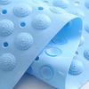 Cazuela Bath Mat Nonslip Soft Rubber Anti Slip Anti Bacterial Drain Holes Foot Massage Scrubber Machine Washable for Bathtub and Shower Size: 50 x 80 view 4
