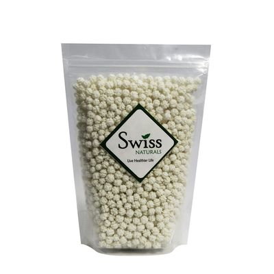 Swiss Naturals White Sugar Balls for Prasad | Sweet Makhana for Pooja | Sakariya Prashad, 900g