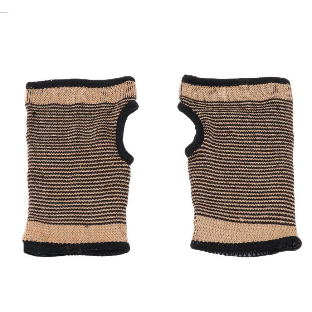 1 Pair Elastic Sport Hand Palm Wrist Guard Support Protector Brace Gloves