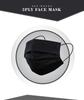 Acuron 3 Ply Non Filter Ear Loop Style Unisex Face Mask With Built-in Nose Pin | Soft Non-Woven Meltblown Layer Fabric Surgical Masks with Adjustable Nose Pin (Black, Pack of 100) view 2