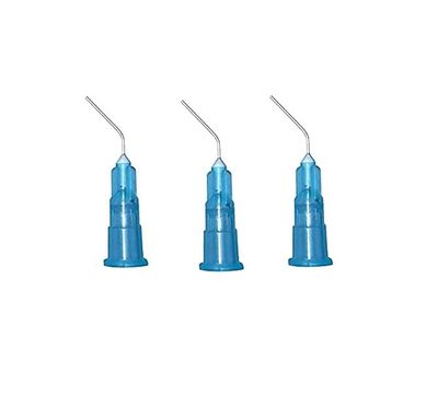 NMD NEXUS MEDODENT Dental Pre Bent Tips Blue(Pack Of 100Pcs)