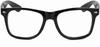 Zaveri Optic Blue Ray Blue Block UV Protection Glasses For Men Women Zero Power Lens Eyeprotection Antiglare Protection EYE Strain Reduce Wayfarer Frames Full Black view 2