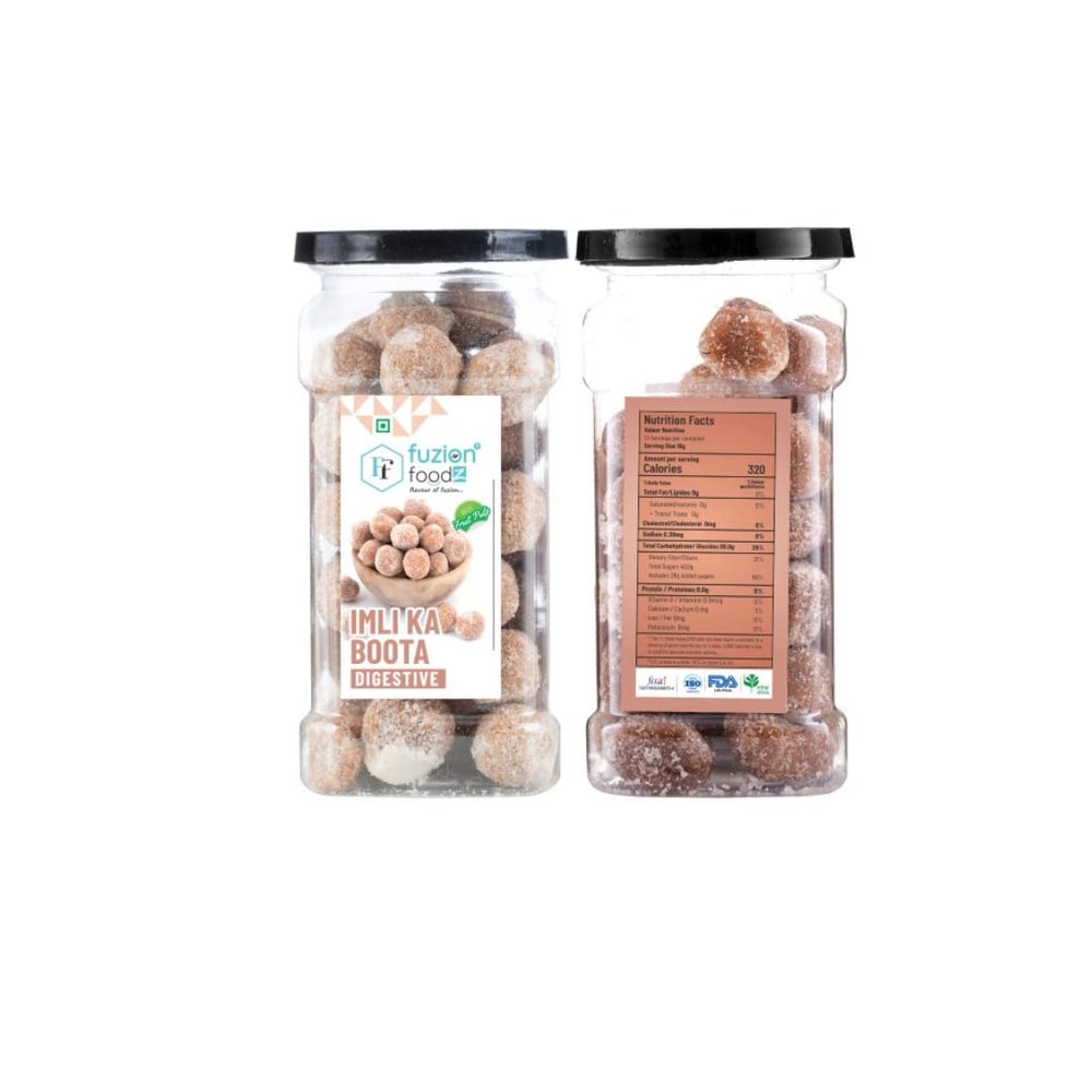 Fuzion Foodz Imli Ka Boota Imli Candy - (135g Each X Pack of 2) Khatti Meethi Imli ki Goli Laddu Digestive Tamarind Twist Candy Balls, 270grams