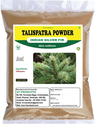 3V PRODUCTS Talispatra Powder 50g | Thalisapathiri | Abies webbiana | Indian Silver Fir