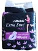 EMPRESSES Zimmy Enterprise Extra Sure Sanitary Pad Jumbo Xxxl Full Size Pack Of 40 Sanitary Pad view 1
