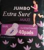 EMPRESSES Zimmy Enterprise Extra Sure Sanitary Pad Jumbo Xxxl Full Size Pack Of 40 Sanitary Pad view 3
