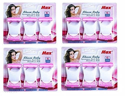 Top Select Body Shaver Razor (Pack of 4)