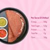 Gladful Sprouted Lentils & Millets Instant Chilla Dosa Mix, Natural Healthy Protein & Fiber-Rich Breakfast No Maida, No Palm Oil, Low GI, High Fiber 200 gram (Pack Of 2, Beetroot & Spinach) view 2