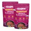 Gladful Sprouted Lentils & Millets Instant Beetroot Chilla Dosa Mix, No Maida, No Palm Oil, High Protein, Low GI, Gluten Free, 200 G (Pack Of 2) view 1