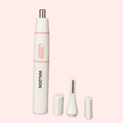 Waldon ES-520 Cordless Nose Trimmer Unisex Suitable for Ear and Eyebrow,Stainless Steel Washable Blade