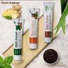 Dant Rattan Premium, Herbal And Plus Ayurvedic Whitens Strengthen Teeth And Flouride Free Toothpaste Toothpaste Pack Of 2 inc.Strong teeth,Healthy Gums,Tumbru,Aloe vera,Ashoka Tree view 2