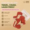 Avni Lush Washable Panty Liner | Organic Cotton | Pack Of 4 (200Mm) | Antimicrobial | Eco-Friendly And Reusable | Storage Pouch | Suitable For 18 - 25Yrs Old Teenager And Young Adults view 2