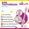 Adore Basics Kids Toothbrush with Soft Bristles and Safety Case Extra Soft Toothbrush (Pack Of 4,Multicolors)) (Teddy) view 2