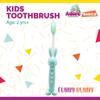 Adore Basics Kids Toothbrush with Soft Bristles and Safety Case Extra Soft Toothbrush (Pack Of 4,Multicolors)) (Rabbit) view 4