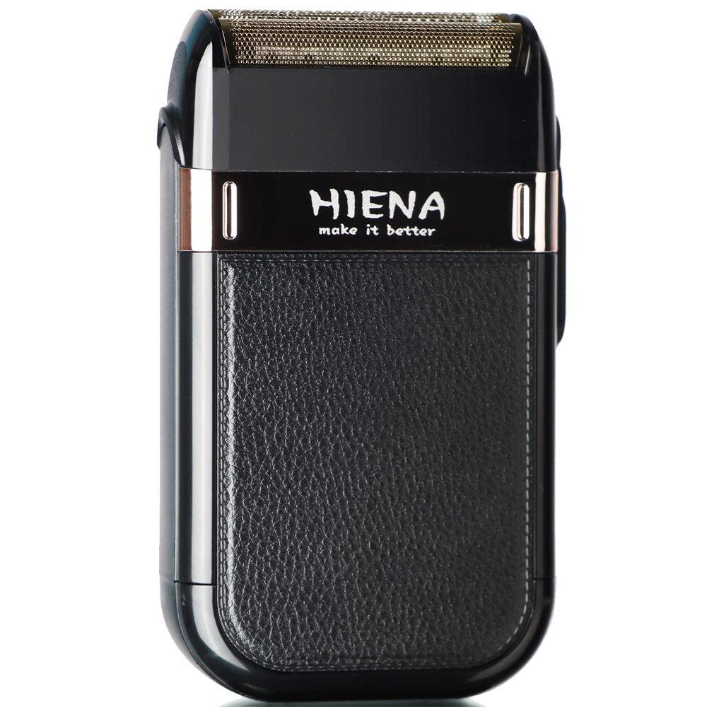 HIENA Foil Shavers,Professional Electric Razor for Men,Mens Beard Trimmer Cordless/USB Rechargeable,Waterproof Reciprocating Shaver Head Precision Beard Trimmer Twin Blade Washable Grooming Razors