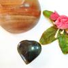 9Dzine Labradorite Crystal Heart 60-80 Gm | Labradorite Crystal Puffy Heart for Showpieces Decorative Items, Gift for Women view 4