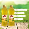 Mishrambu Pineapple Squash | Pineapple Fruit Syrup for Drinks & Sharbat | Perfect for Refreshment | Topping for Cakes, Ice Creams, Shakes | Instant Refreshing Drinks | 1500ml (750ml each Pack of 2) view 4