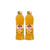 Mishrambu Mango Squash (Pack of 2) | 100% Natural Mango Fruit Juice Syrup | Refreshing Sharbat | Ready to Mix & Drink | Mango Crush for Mocktail, Milkshake, Smoothies |1500 ml (750ml each) view 1