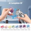 8 Color Professional Hair Trimmer/Clipper Guard Combs Guide Combs with Metal Clip Color Coded Cutting Guides/Combs - 1/16" to 1"(1.5-25mm) -Great for Hair Clippers/Trimmers Attachment view 3
