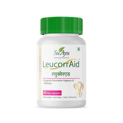 SuAyu LeucorrAid Capsules 60 Caps